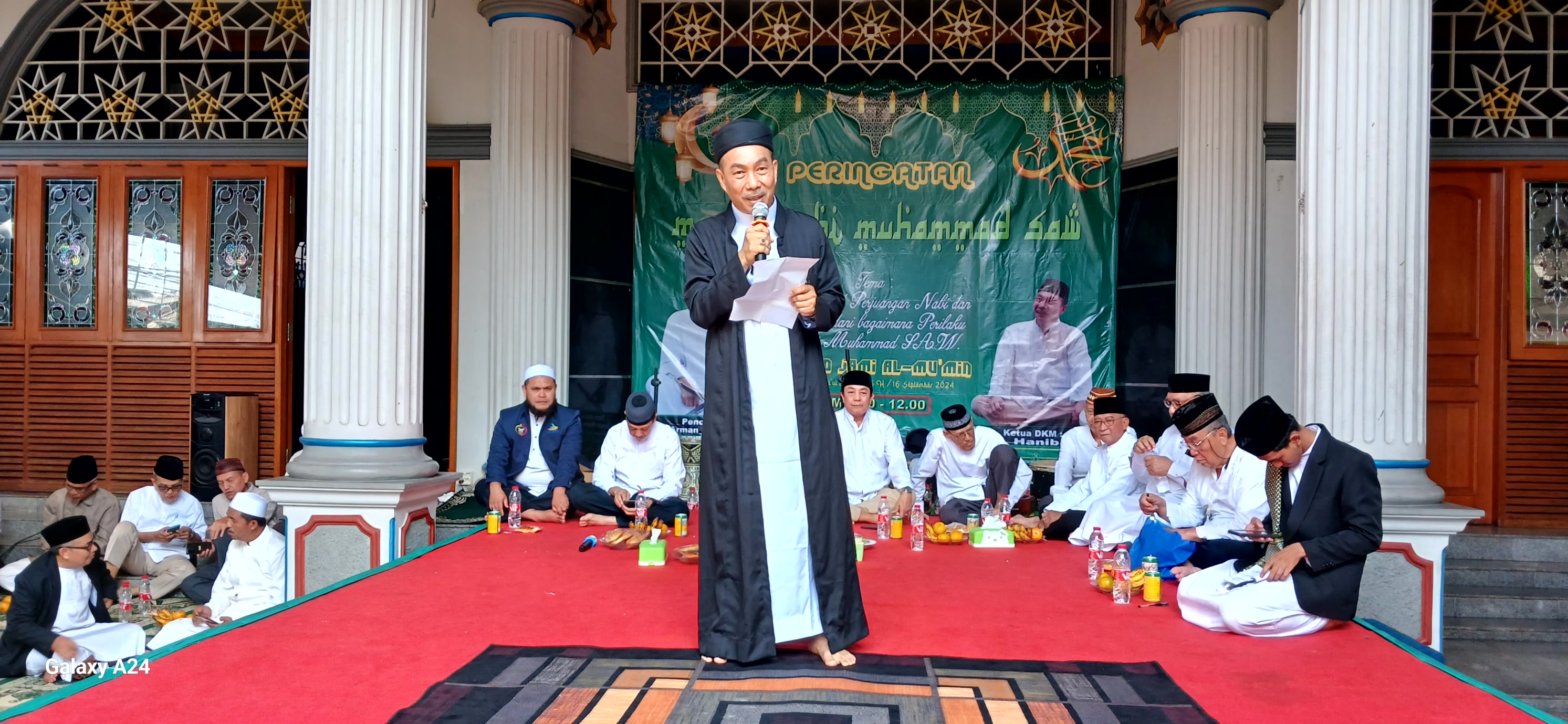 SAMBUTAN KETUA DKM DALAM RANGKA MEMPERINGATI MAULID NABI MUHAMMAD SAW 1446 H